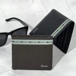 남성용 소가죽 슬림 반지갑 직장인 대학생 데일리 지갑