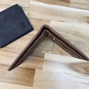 클래식 인조가죽 부드러운 남성용 반지갑