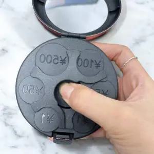 엔화 동전 보관 지갑 여행용 동전 홀더 케이스