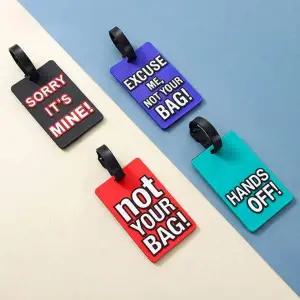 [셀러에이드]맞춤형 레터링 이름표 명찰 캐리어 태그 자전거 킥보드 네임텍