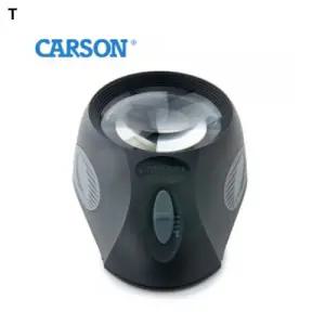 CS77 카슨 LED 루페 돋보기 확대경 5배.LL-88어린이 관찰용품 자연학습 학습용 어린이용 식물 곤충 관찰용