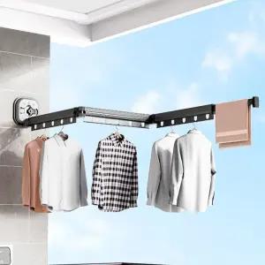 프리미엄 빨판식 접이식 세탁 빨래 건조대 공간활용수건걸이 간이 빨랫대 걸이형 원룸