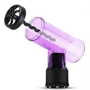 셀프 헤어 웨이브 컬 드라이기 퍼플링펌스타일링 컬링 링펌