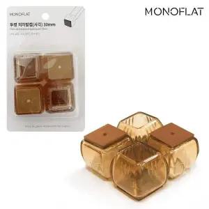 [골드스마일]식탁의자캡 바닥보호커버 가구소음방지 발용품 4P 사각30