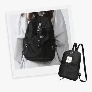 여성용 경량 데일리 백팩 여행용 텀블러 가방