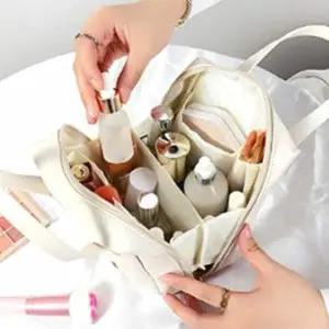 여행용 뷰티 파우치 메이크업 케이스 가방 속 정리함