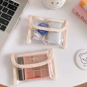 [골드스마일]미니 PVC 카드 케이스 지퍼 파우치 동전 지갑 홀더