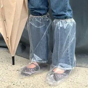 [골드스마일]일회용 방수 신발 비닐 장화 덧신 깁스 5쌍