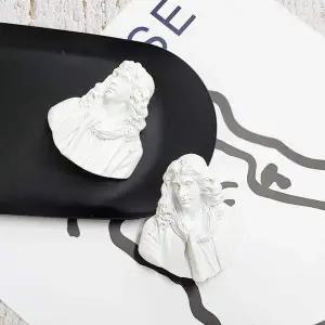 [콩심팥심]몰리에르 마그넷 석고 흉상