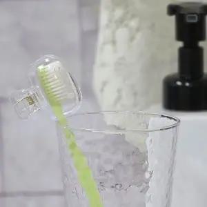 [콩심팥심]캡 원터치 칫솔 집게 보관 휴대용 커버