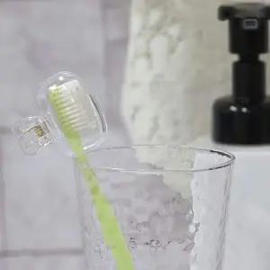 캡 원터치 칫솔 집게 보관 휴대용 커버