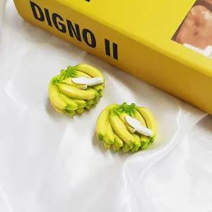 음식 바나나 마그넷 모형