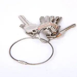 키링부자재 키체인 와이어링 200mm