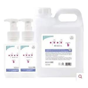 [알티피아]비누세정 손쉬운버블 세정핸드워시 유아전용 대용량4L500ml