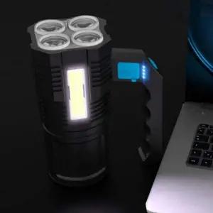 [골드스마일]4구 LED 충전식 서치라이트 후레쉬 랜턴 라이트