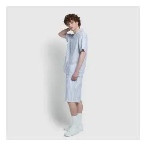 JAJU/자주 남 60수 코튼 5부 파자마 세트 라이트 블루1176101