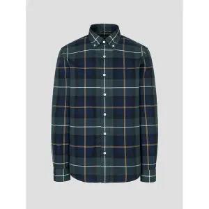 빈폴 남방 [Essential] 헤릿체크 셔츠 - 그린 (BC6164E06M)