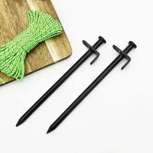 단조 야광 20cm 고무링 팩 블랙