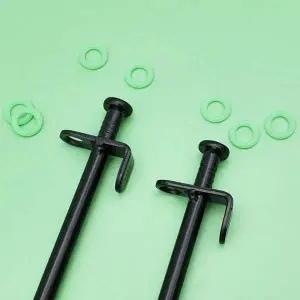 야광 고무링 블랙 팩 30cm