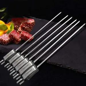 바베큐 꼬치 세트 10P 캠핑용 스텐 가방 포함