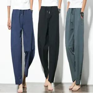남성 허리 밴딩 항아리바지 배기팬츠 루즈핏 바지 BHu8+6QLy