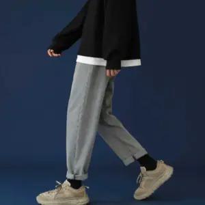 남자 패션 청바지 저렴 루즈핏 스타일 여름 바지 코디 oYV6+1Joh