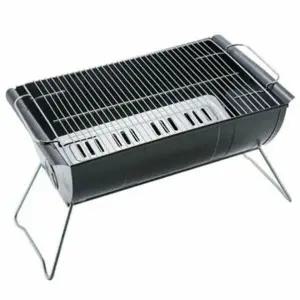 소형 바베큐 그릴 숯불 화로 세로 캠핑