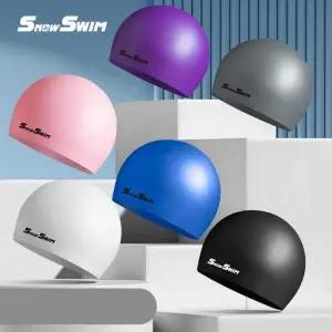 실리콘 수영 모자 수촘 성인 수모 6컬러