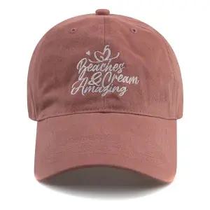 매장정품 BEACHESANDCREAM Amaging COTTON BALL CAP-PINK