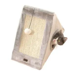 딩동펫 고양이 스크래쳐 숨숨 하우스 놀이 휴식 용품 삼각김밥