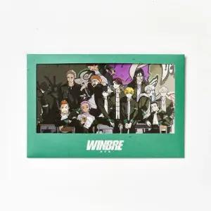 윈브레 엽서 액자 프레임 포스터 편지 카드 6종 세트