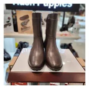 [허시파피]여성 발 편한 하프 털부츠 3fm615-6CA 644841