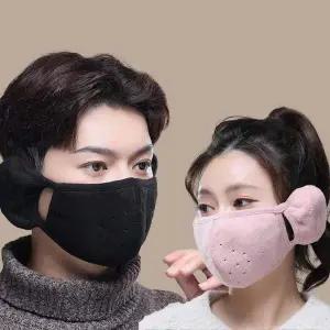 겨울 SPX790N6 따뜻한 남녀공용 숨구멍 마스크 귀도리 일체형