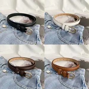 여자 코트용 캐주얼 허리띠 청바지 벨트