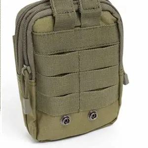 허리벨트 BGS519M9 보조가방(카키) 등산용보조가방 배낭보조가