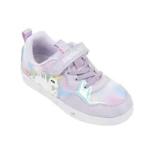 [토박스] 다이노솔즈 (160∼200MM) 불나오는 공룡 LED 아동 운동화 스위트 유니콘 키즈 퍼플 DNYCG1TSSU11