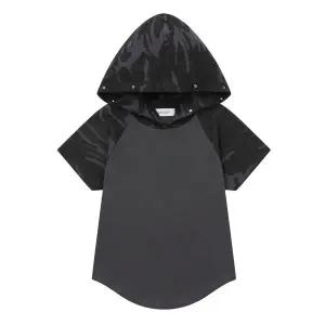 무센트 MUCENT 바인 카모 배색 나그랑 반팔 후드 티 P0000BDM 257129