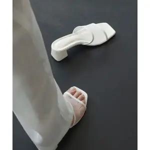 매장정품[브랜드명]사뿐 SAPPUN 메이린 스퀘어 메쉬 샌들 뮬 (25cm)5016282241110029