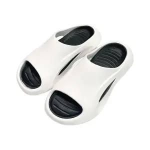 매장정품[브랜드명]BUTTON SEOUL 리커버리 컴포트 슬라이드 (화이트 블랙)BURCS001109985