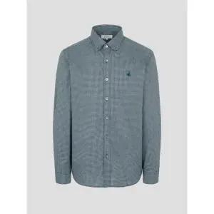 빈폴 남방 25FW 그리드 체크 셔츠 - 그린(BC5864C13M)