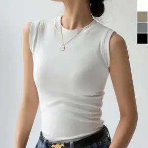 여자 기본 무지 민소매 1P 여름 데일리 이너 티셔츠