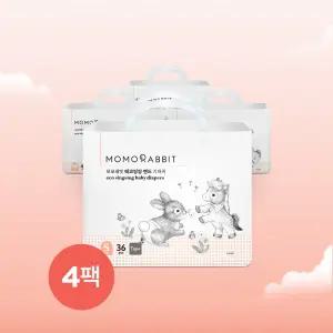 모모래빗 에코씽씽 밴드 신생아 기저귀 4팩 (NB뉴본/팩당 42매)