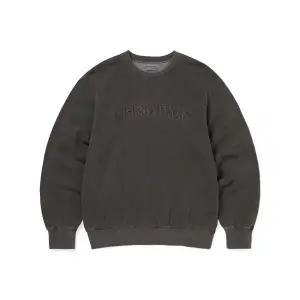 디스이즈네버댓 Arch-Logo Crewneck Charcoal
