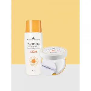 보타니컬테라피 베이비 워셔블 썬케어 2종(썬밀크+썬팩트)