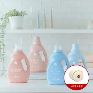 [1+1+1] 그린핑거 세탁세제/유연제 1.4L 포근한 코튼향(향 선택) 외 / 중성세제 비건인증 유아 세제온가족
