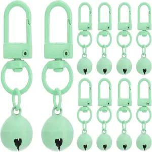 패티킬 20개의 개 종 캣벨 작은 애완동물 목걸이 열쇠고리 귀여운 벌크 시끄러운 징글 목줄 매력 펜던트