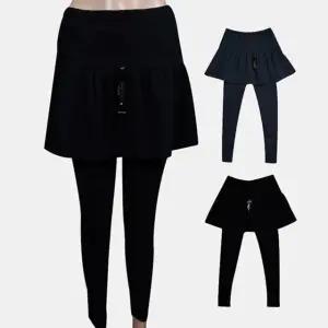 (스킨센스)면스판 2컬러 플레어 치마레깅스 dfz9+6fMa