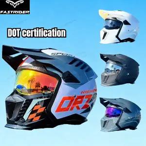 바이크 오토바이헬멧 하이바 DOT 승인 모듈형 다기능 스트리트 파이터 풀 헬멧 전사 레트로 복고풍 엔틱 오