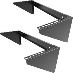 징청메이 19인치 4U 헤비 듀티 수직 벽걸이 랙 및 125파운드 서버 2팩 (2개)