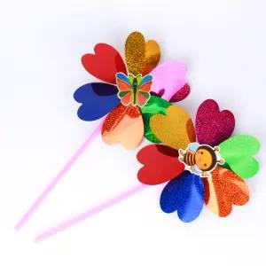 반짝반짝 하트 바람개비 2P